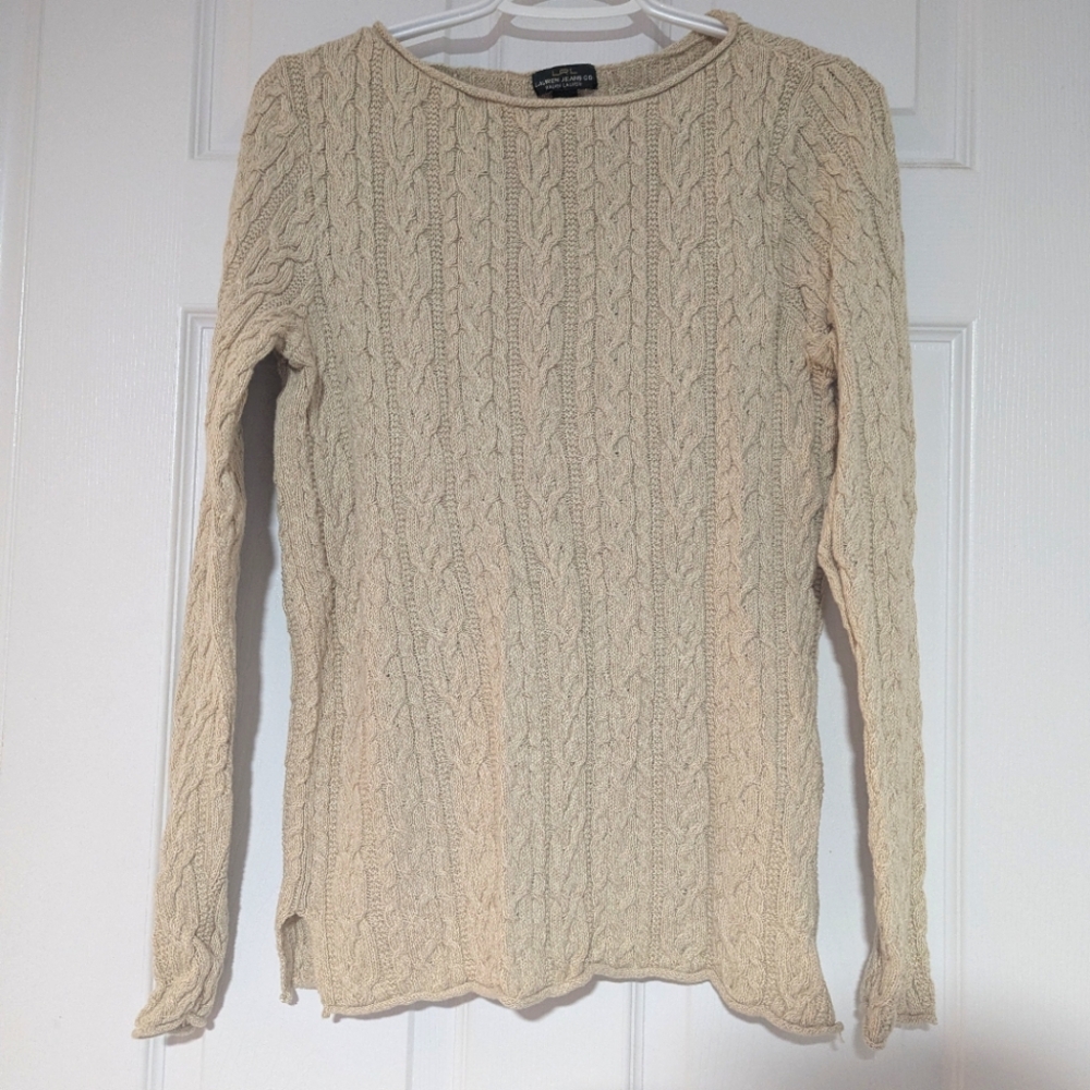 Ralph Lauren Jeans Cable Knit Sweater
